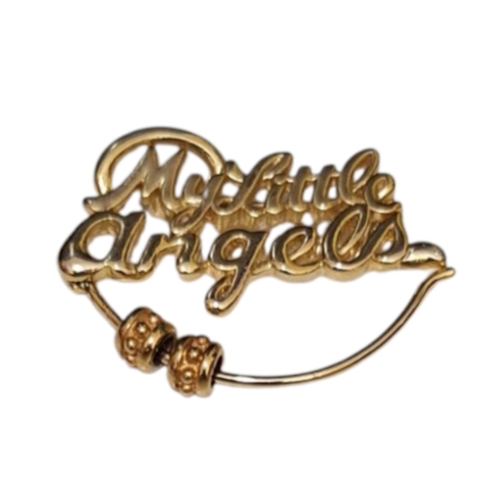 K.I.S. MY LITTLE ANGELS CHARM BROOCH